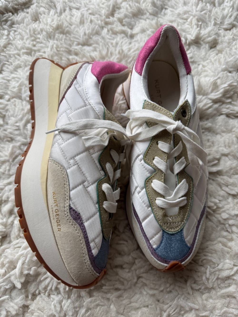 ☀️SALE!!☀️ Kurt Geiger Quilt Sneakers